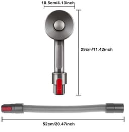 Geschikt voor Dyson stofzuigers: huisdierborstel Geschikt voor het stofzuigen van honden- en kattenhaar (v7, v8, v10, v11) en kam Geschikt voor het stofzuigen van lang en kort haar. — thumbnail 3