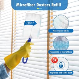 32-delige reinigingsset met stofmagneet, microvezeldoeken en telescoopsteel — thumbnail 5