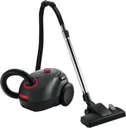 PowerClean Pro 800W Stofzuiger met Zak – 2.1L Capaciteit, Telescopische Metalen Buis, Stil 80dB, EPA E12 Filter, 7.5m Actieradius, Inclusief Kierenzuigmond & Meubelborstel – Zwart/Rood — thumbnail 1