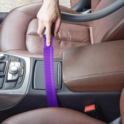 1stuk - Stofzuigeraccessoire - Compatibel met Dyson V6 tot V15-modellen - Wasdrogerreinigingsset - Flexibele slang met adapter - Reinigingsgereedschap - Paars — thumbnail 4