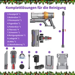 RAYOFI Steelstofzuiger - 70000 Pa - Touchscreen en anti-verwarringfunctie - Max 60 Min Werktijd - 1,5 L Stofbak - Geschikt voor tapijt, harde vloeren en dierenhaar - Goud - 2 jaar garantie — thumbnail 1