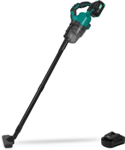 VONROC Krachtige accu steelstofzuiger – VPower 20V – Incl. 4.0Ah accu & snellader – 0.6L opvangbak - Incl. 3 mondstukken, 2 verlengbuizen en flexibele slang — thumbnail 1