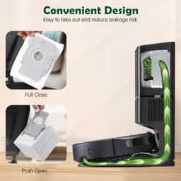 PromoHome 12 Stuks Vervangende Stofzakken Geschikt voor voor iRobot Roomba i7 i7+, i8, i8+, i3, i3+, i4, i4+, i6, i6+, s9, s9+ Plus 10 Max 105 705 Vac — thumbnail 5