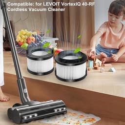 Compatibel vacuümfilter voor draadloze stofzuiger - inclusief hoofdfilter en 2 pre-filters - vervanging voor LEVOIT VortexIQ 40‑RF — thumbnail 2