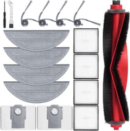 Cosensi - Accessoireset voor robotstofzuiger - Reserveonderdelen - Hoofdborstel - Hepa-filters - Schoonmaakdoeken - Zijborstels - Stofzakken - Schroevendraaier — thumbnail 1
