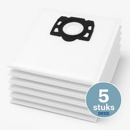 DEGG® – Stofzuigerzakken 5 stuks – Geschikt voor Kärcher WD4, WD5, WD6, MV4, MV5 & MV6 – Sterk, Duurzaam & Perfecte Pasvorm — thumbnail 1