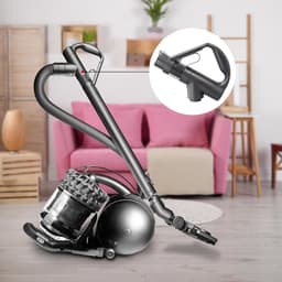Pistoolgreep - Handgreep geschikt voor Dyson DC19 / DC23 / DC26 / DC29 / DC32 / DC36 / DC37 - Handgreep Accessoires - Compatibel met originele modellen - Grijs — thumbnail 2