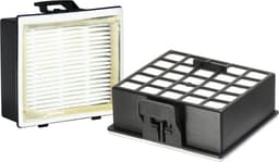 2x Dparts hepa filter geschikt voor Bosch en Siemens - stofzuiger hygiënefilter voor Logo HEPA - GL-30 GL30 - GL-40 GL40 - Z4.0 series - allergiefilter stofzuigerfilter - 00578731 - 578731 - VZ153HFB - BBZ153HF — thumbnail 1