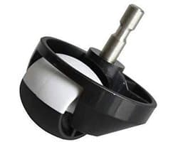 BukkitBow - Voorwiel Geschikt voor iRobot Roomba - Vervangingswiel voor 500–900, i7, E5 & E6 Series - Antislip & Duurzaam - Zonder Gereedschap te Monteren (83401 accessoire)