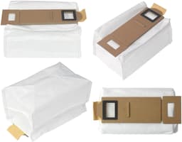 Roborock RockDock Auto-Empty Dock Stofzakken (15 Stuks, Plus.Parts® alternatief voor 8.02.0101) — thumbnail 3