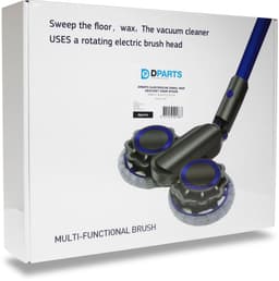 Dparts elektrische dweil opzetstuk geschikt voor Dyson steelstofzuiger - voor series V7 V8 V10 V11 V15 - vloerborstel mop zuigmond vloerzuimond mondstuk stofzuigermond — thumbnail 3