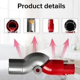 Hoekadapter met snelkoppeling Geschik voor Dyson V7/V8/V10/V11 — thumbnail 2