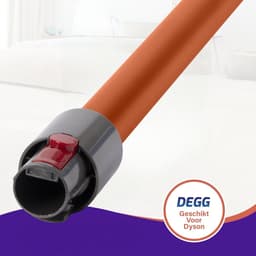 DEGG® - 2-Delige stofzuiger set - Geschikt voor Dyson - Stofzuigermond + Steel (oranje/koper) - Passend op: V11, V15, V7, V8 en V10 — thumbnail 3