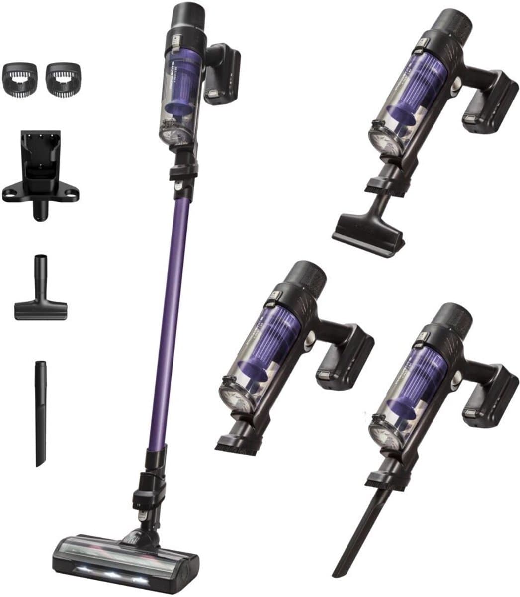 Rowenta X-Pert 7.60 RH6A31 - Steelstofzuiger - Draadloos - Ultralicht - 45 min Gebruikstijd - 140 W - Compact Design - LED verlichting zuigmond zuigmond — afbeelding 1