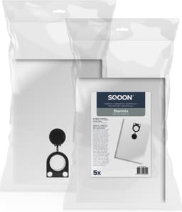 SQOON® Stofzuigerzak geschikt voor Starmix FBV 25/35 - Gelijk aan model: 411231, 416014, 413099 - High Filtration voor industriële stofzuigers — thumbnail 1
