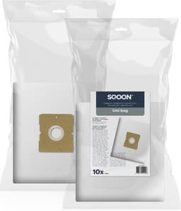 SQOON® Stofzuigerzakken Geschikt voor Uni-Bag - High Filtration - 10 Stuks — thumbnail 1