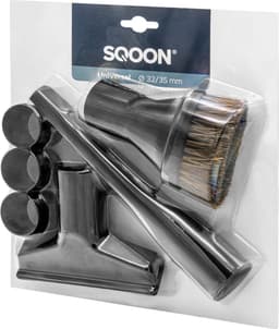 SQOON® Universeel stofzuiger accessoires set - 32 & 35mm - O.a. geschikt voor AEG / Bosch / Siemens / Miele / Zanussi / Inventum / Sauber en meer — thumbnail 1