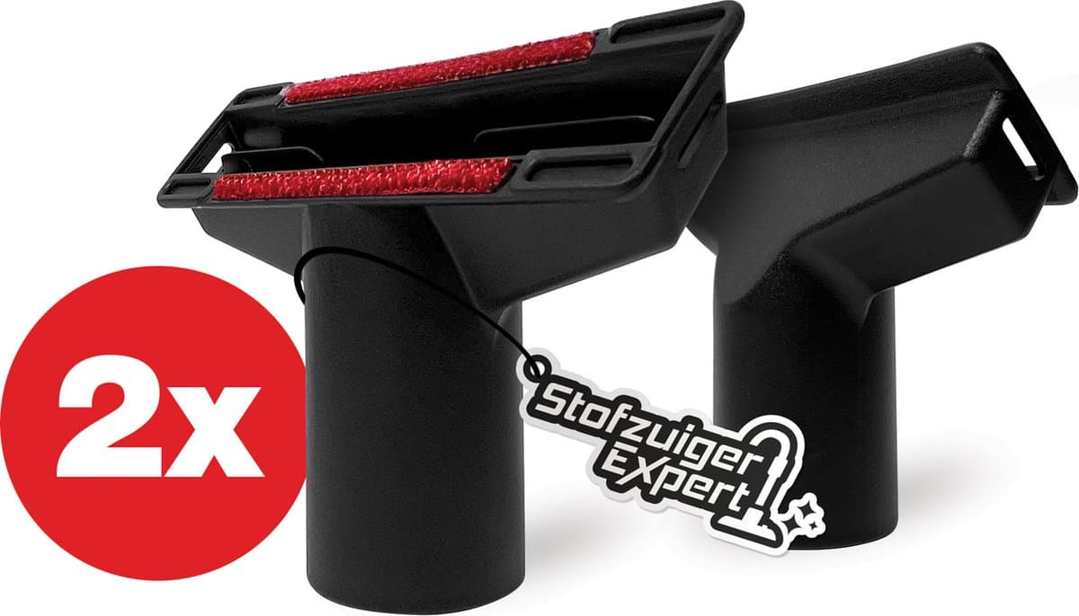 2x Meubelzuigmond geschikt voor Miele stofzuigers - Vervangend Hulpstuk 35mm - Opbergen Onder Accessoires Klep — afbeelding 1