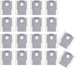 Roborock Qrevo, S8 Max(V) Ultra, Saros en QV Serie Stofzakken (18 Stuks, Plus.Parts® alternatief voor 8.02.0239) — thumbnail 1