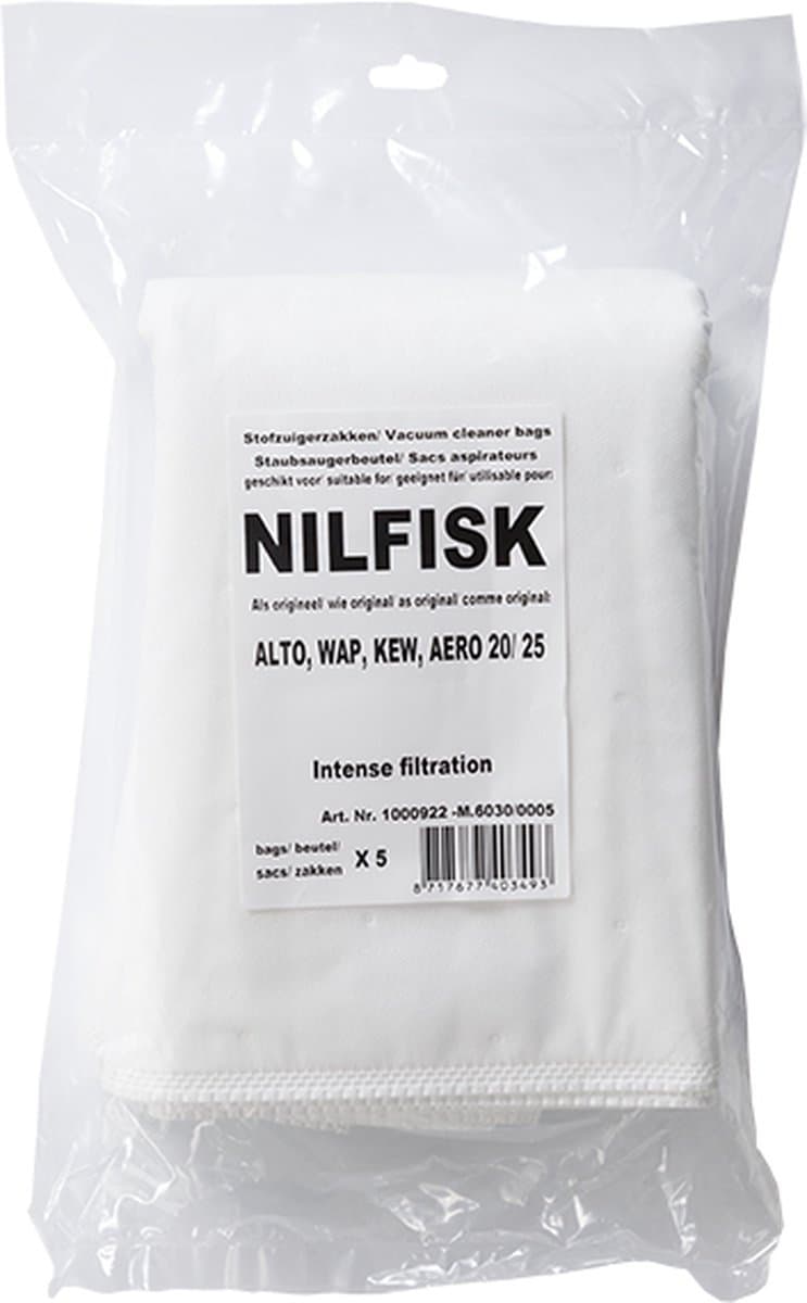 Nilfisk Alto Wap Kew Aero 20/25 (5 stuks) — afbeelding 1
