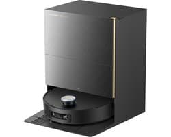 Dreame X60 Pro Ultra Complete Robotstofzuiger Grijs | Dweilfunctie | Automatisch legen & bijvullen | Zelfreinigend | Uitschuifbare borstel/dweil | Hoeken- en randreiniging | Huisdierenhaar | AI navigatie | Handsfree | Allergie | Warmwater dweil