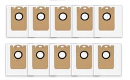 10 stuks Vervangende stofzakken - Voor airrobo T20 , Proscenic M7 Pro / M8 Pro / V980 / S9 robotstofzuiger - accessoirekit- grote capaciteit- stofzuigerzakken — thumbnail 1