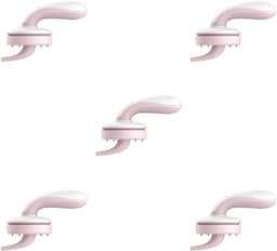 Mini Stofzuiger Set - Bureau Reiniger - Kantoor Schoonmaken - Oplaadbaar Krachtige Zuigkracht - 5 Stuks - Roze — thumbnail 1