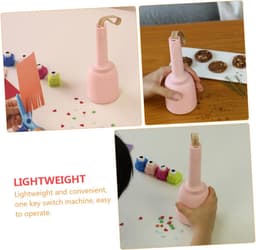 Mini Stofzuiger - Draadloze Cleaner - Bureau Reinigen - Lichtgewicht Draagbaar - 7x7x17.5 cm - Roze — thumbnail 3