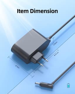 Oplaadkabel - oplader - 26.1V-lader- Kabel 1,8 m - geschikt voor Dyson V6 V7 V8-stofzuiger - Universeel - netadapter — thumbnail 5