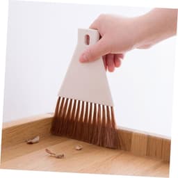 Mini Stoffer Set - Kleine Bezem - Bureau Schoonmaken - Handige Opslag - 15 x 17 cm - Diverse Kleuren — thumbnail 3