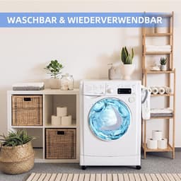 6 stuks dweilpads voor Roborock S7 / S7+ / S7 MaxV / S7 MaxV Plus / S7 MaxV Ultra / S7 Pro Ultra / S8 / S8+ robotstofzuiger - microvezel dweilpad - vervangend accessoire (blauwgrijs) — thumbnail 2