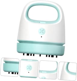 Tafelstofzuiger - Mini stofzuiger - Bureau schoonmaken - USB oplaadbaar - 9.9 cm - Blauw — thumbnail 5