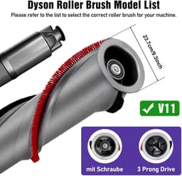 Allecto - Brushroll Brushbar Montage - Dyson V11 Onderdelen - Hoogwaardige kwaliteit - Dierenharenverzameling - Perfect voor harde vloeren - Voor D... — thumbnail 2