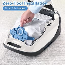 Dailygoody - Filterzakhouder - Stofzuigerzak Houder - Hoogwaardige kwaliteit - Compact formaat - Vervanging voor Miele C3 - Ideaal voor Miele S8340 en... — thumbnail 1