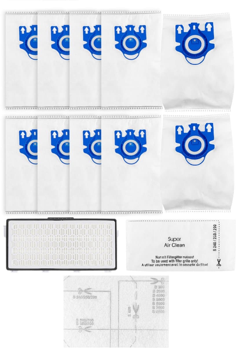 Replacements - Stofzakken & Filterset voor Miele – Complete onderhoudsset (13-delig) — afbeelding 1
