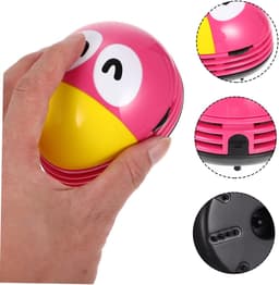 Mini Stofzuiger - Bureau Collector - Bureau Reinigen - Compact Ontwerp - 10.5 cm Hoogte - Roze — thumbnail 5