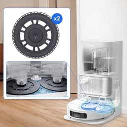 2stuks - beugel - wisserbladen - geschikt voor Dreame X40 Ultra/ L10s Pro Ultra Heat stofzuigers — thumbnail 2