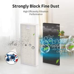 Dailygoods - Dailygoody - Vervangende onderdelen voor robotstofzuiger - Hoogwaardige borstels en filters - Duurzaam en effectief - Geschikt voor Kyvol Cybovac E20 — thumbnail 2