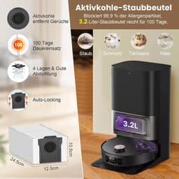 Geschikt voor Accessoires Geschikt voor de Dreame X50 Ultra Complete stofzuiger — thumbnail 2