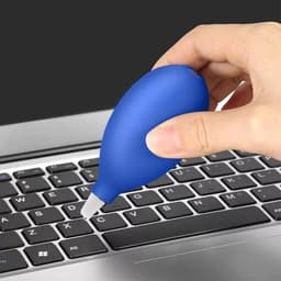 Handstofzuiger Ventilator - Luchtstofblazer Reiniger - Computer Reinigen - Antislip Ergonomisch - 19G Gewicht - Zwart — thumbnail 5