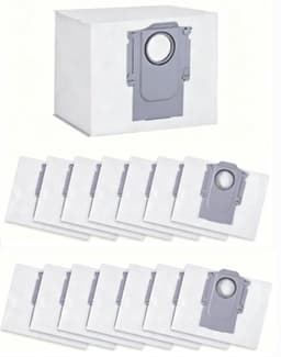 15 Stuks Stofzakken voor Roborock S8+/S8 Pro Ultra/S7 MaxV Ultra/Q7 M5+/L5+/Max+/Q8 Max+/Q5 Pro+/Q5 Max+/Q10 S5+/X5+ Stofzuiger, Reservezak, Accessoires, Stofzuigerzakken, Reserveonderdelen — thumbnail 1