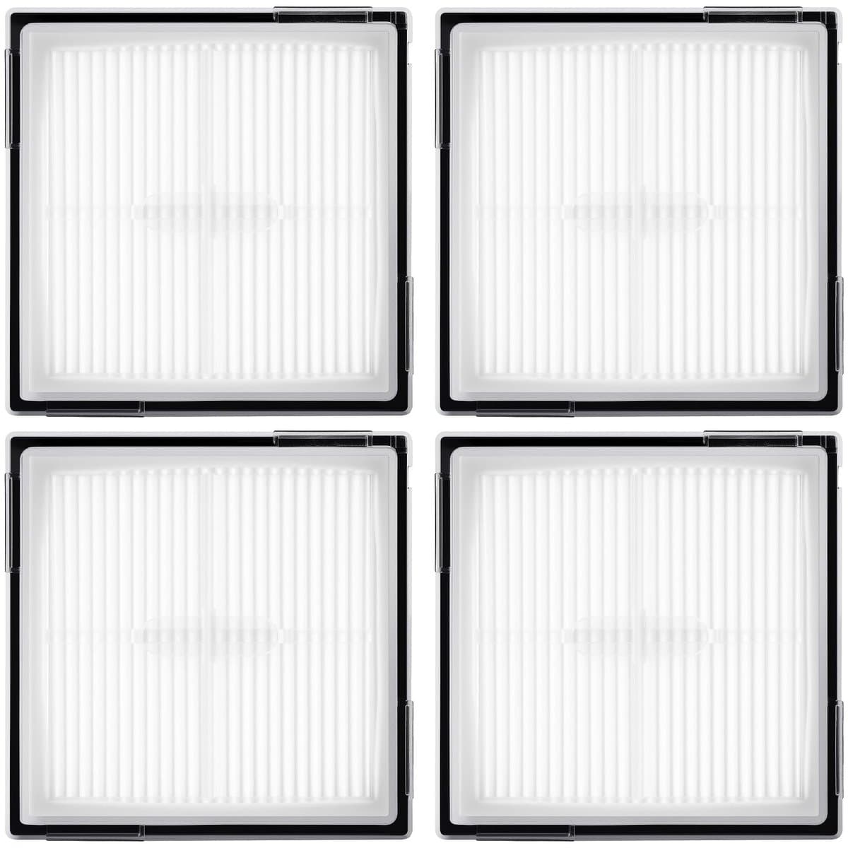 Dailygoods- HEPA Filter wasbaar en herbruikbaar - Stofzuigerfilter - Compatibel met Roborock Q10 S5/X5 - Sterkere zuigkracht - Effectieve filtratie - Verwijdert stof en vuil — afbeelding 1