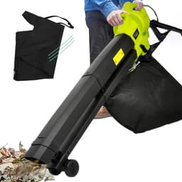 Bladblazer Opvangzak - Bladverzamelaar Tuin - Tuin Schoonmaken - Slijtvast Oxford Doek - 60 x 44 cm - Zwart — thumbnail 2
