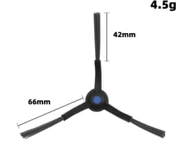 18 stuks Accessoires - Voor Ecovacs Deebot T50 Max , T50 Max Omni , T50 Max Pro Omni - 1 Hoofdborstel, 4 Filters, 4 Aijborstels, 4 Dweildoeken, 4 Stofzakken en 1 Vierklauwige vogelborstel — thumbnail 3