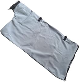Vacuüm Opvangzak - Bladblazer Tas - Tuinonderhoud - Exacte Model Fit - 24 x 24 x 3 cm - Zwart — thumbnail 1