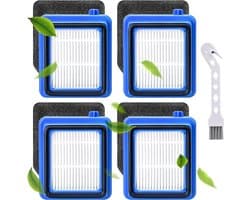 Geschikt voor 4-delige filterset voor AEG QX6 QX7 QX8-2 ASKW1 stofzuigers