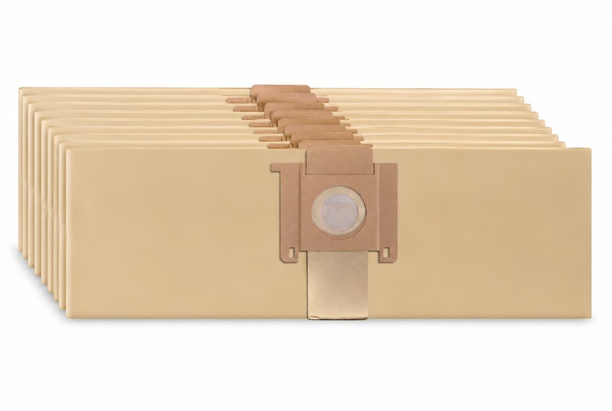 10x Stofzuigerzakken geschikt voor Hako Compacto / Tennant V5 — afbeelding 1