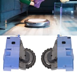 Dailygoods- Wielmodule Duurzaam - Aandrijfwielmodule - Links/Rechts - Compatibel met Roomba 500/600/700/800/900 Serie - Antislip Eigenschappen - Eenvoudig te Installeren - Stofzuigerwielen — thumbnail 2