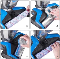 Set van 4 Vervangende Multi-Surface Borstelrolfilters voor Bissell CrossWave Stofzuigers - Geschikt voor Nat en Droog Gebruik, Efficiënte Reiniging en Onderhoud — thumbnail 4