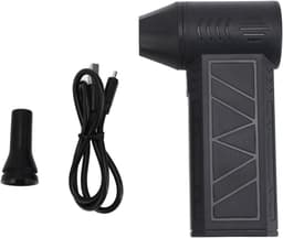 Elektrische Bladblazer - Stofverwijderaar - Apparaten Reinigen - 130.000 RPM Snelheid - 5000 mAh Batterij - Grijs — thumbnail 1